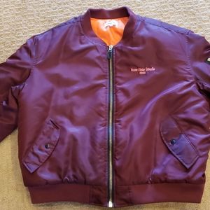 Mens oversized bomber jacket